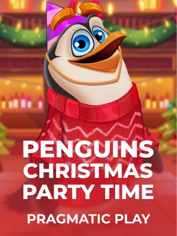 Penguins Christmas Party Time